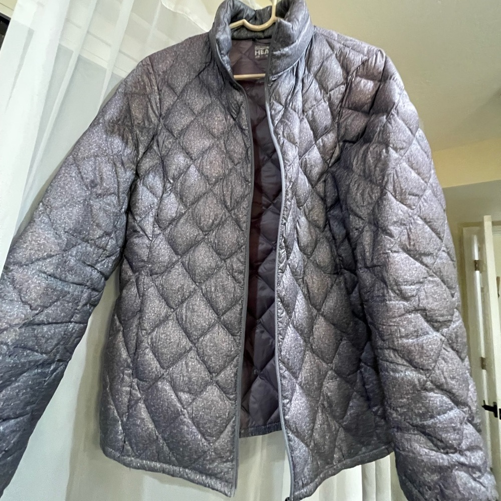 32 Degrees Charcoal Quilted Jacket